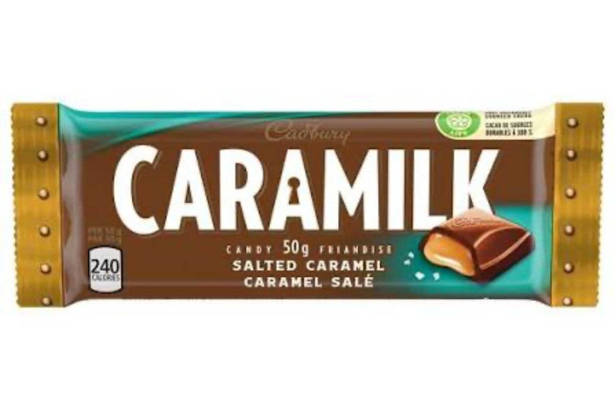 Caramilk Salted Caramel Chocolate Bar