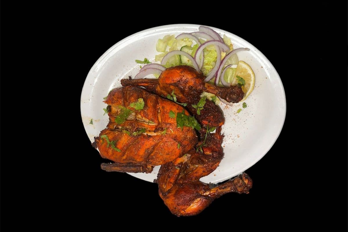Poulet Chargha complet / Full Chicken Chargha