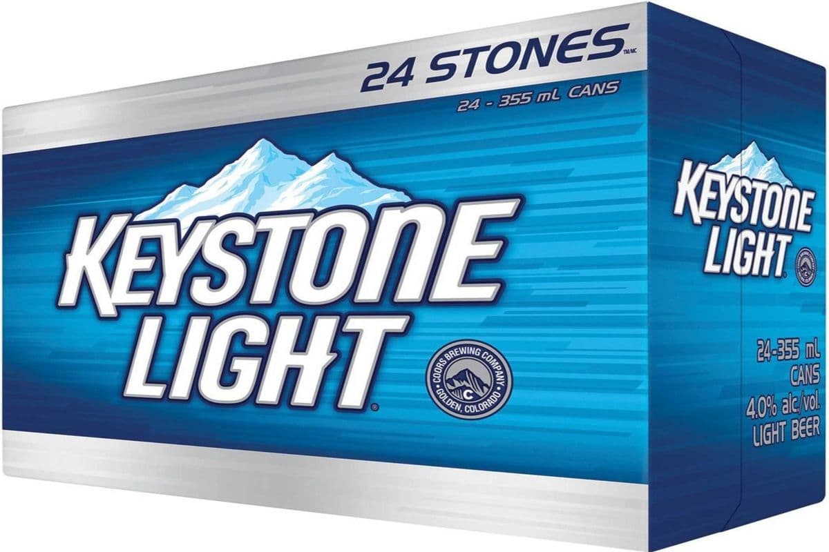 Keystone Light 24 cans (24 x 355 ml)