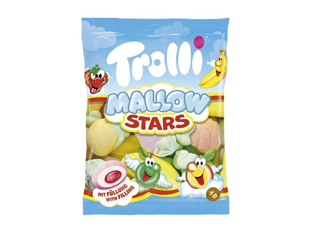 Trolli Mallow Stars Juice Filled Marshmallow Candy 150g Fluffy and Squishy Candies