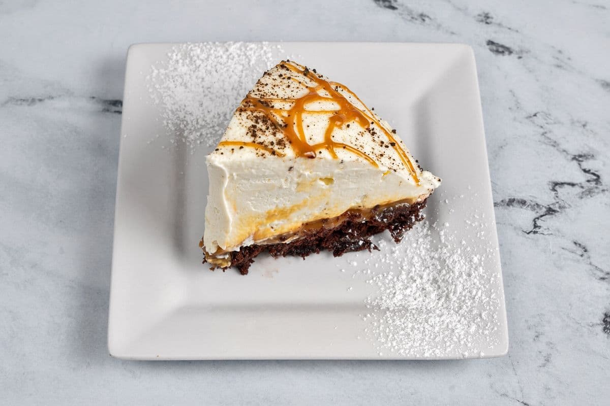 Tarte au fromage, caramel et fudge / Caramel Fudge and Cheese Pie