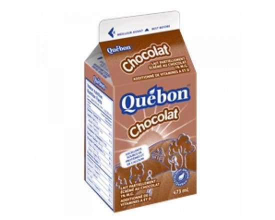 Québon Lait au Chocolat 473ml/  Québon Chocolate Milk 473ml