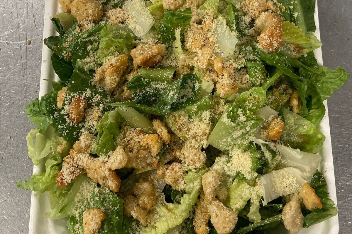 The Creamiest Caesar Salad