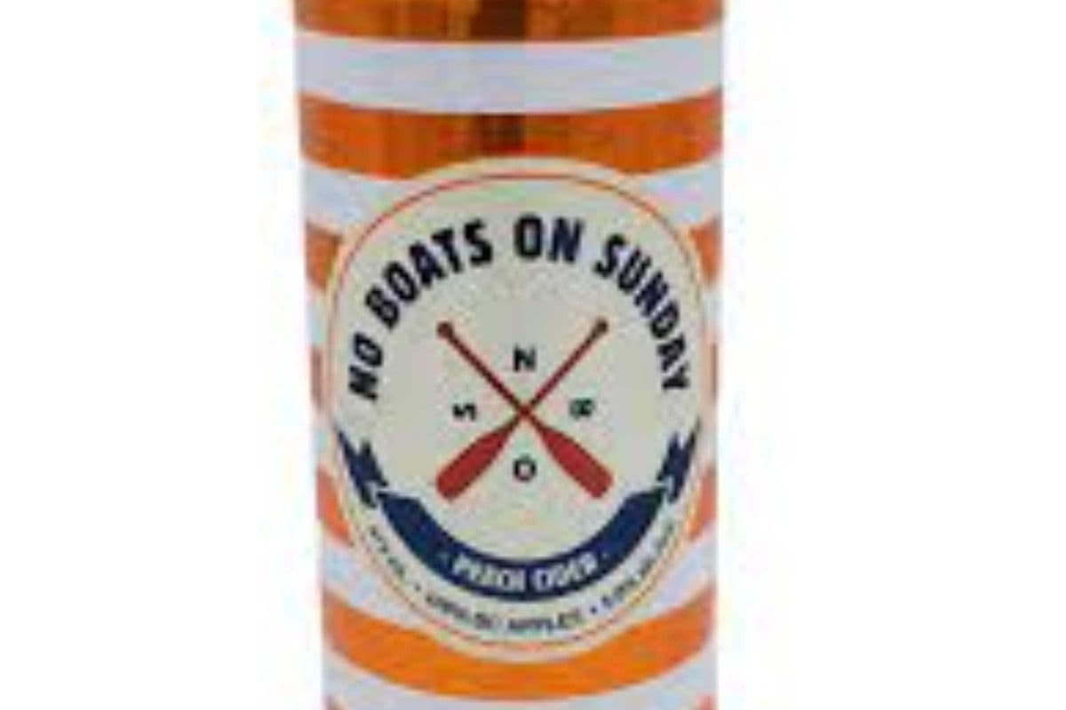 No Boats on Sunday Peach (4 x 473ml)