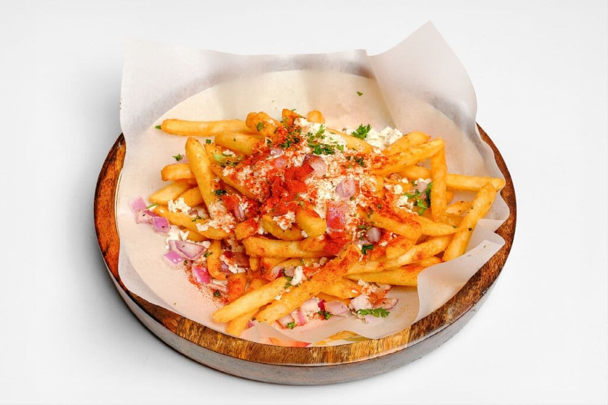 Fries with Feta and Oregano