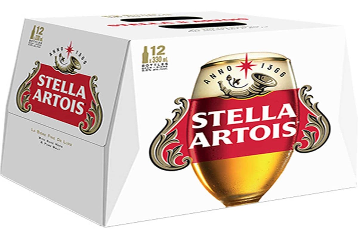 STELLA ARTOIS 12 BOTTLES (12 x 330mL)