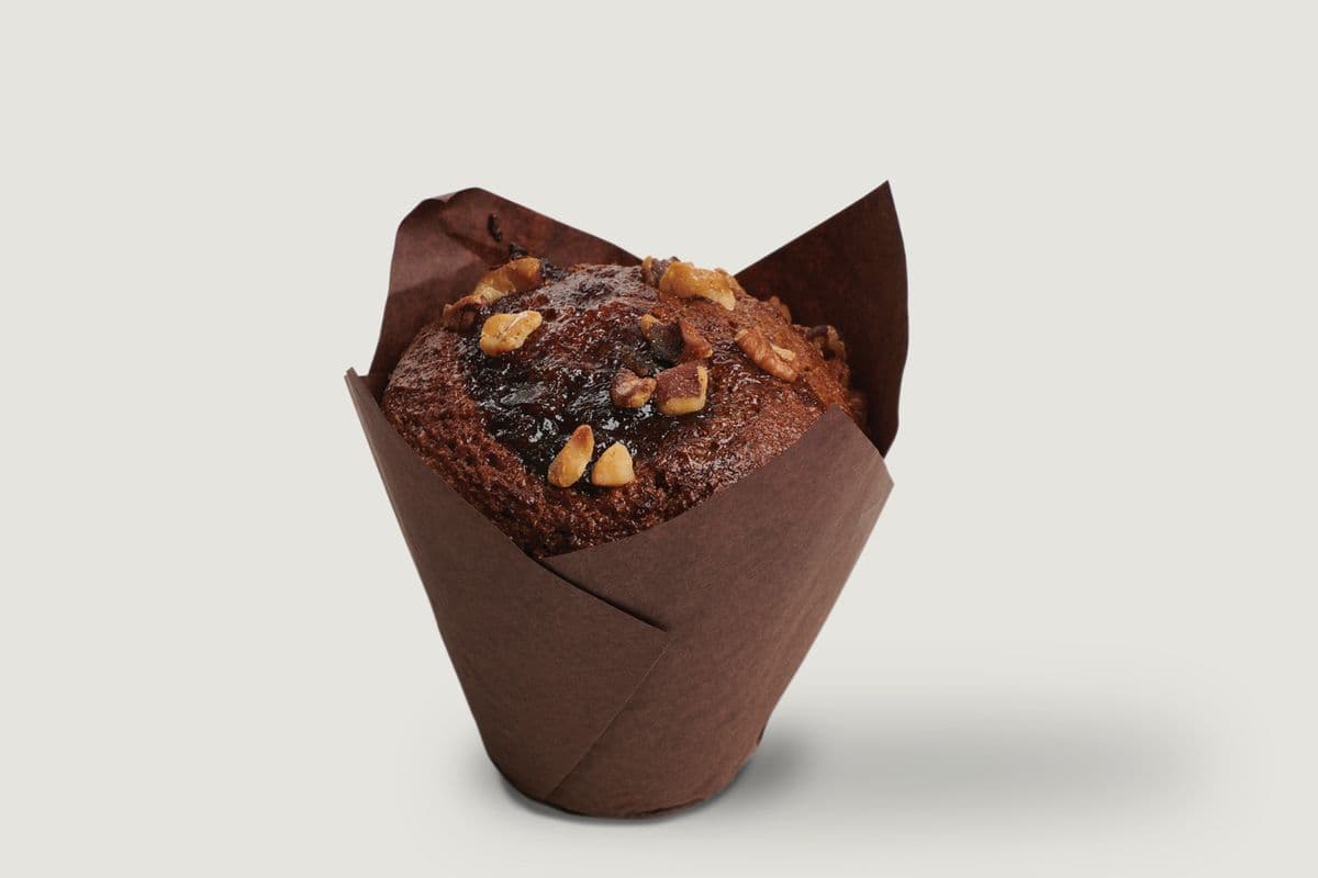 Muffin au son, dattes et noix / Bran, Dates, and Nut Muffin