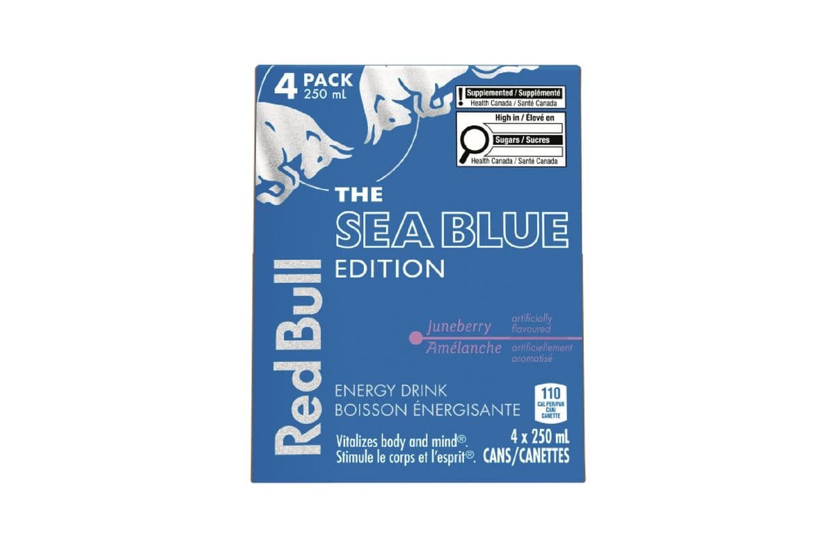 Red Bull Sea Blue 250 ml (4 Pack) 1006227