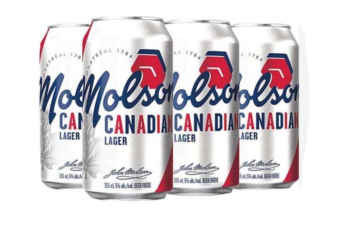 Molson Canadian - 6 Cans (6 x 355 ml Can)