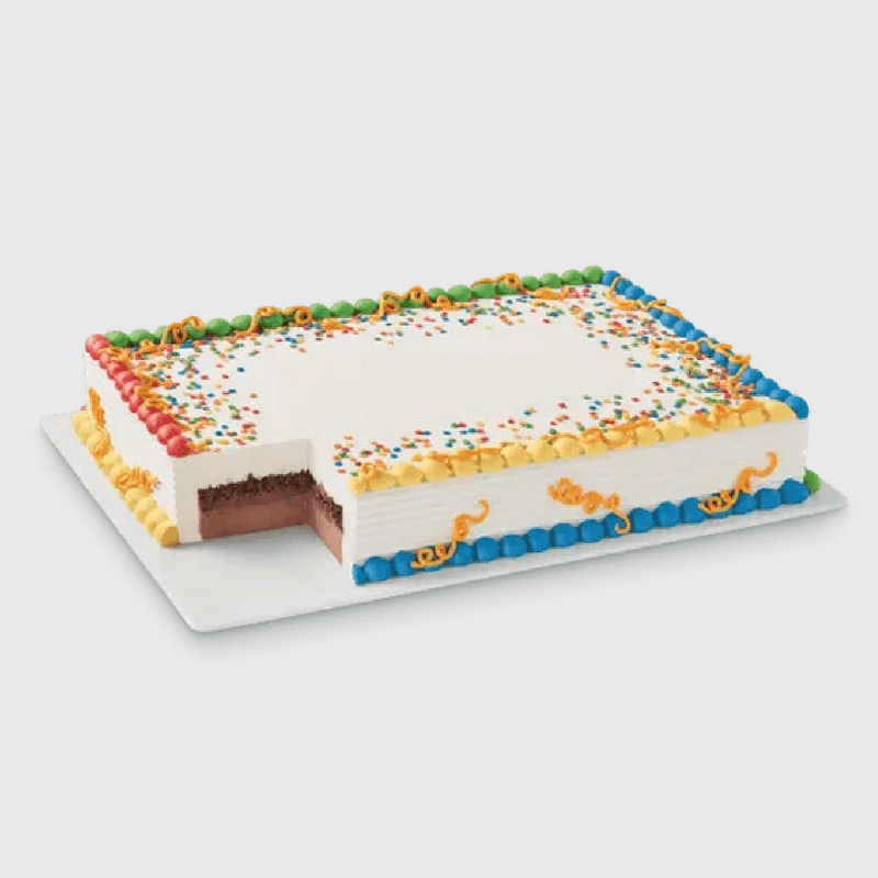Gâteau Blizzard - Plat
