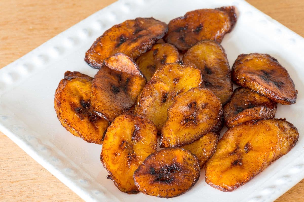 Fried Bake and Fried Plantain
