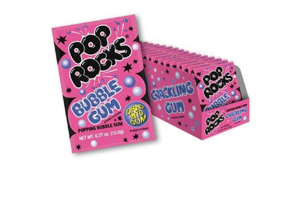 Pop Rocks Crackling Gum (10.5 g)