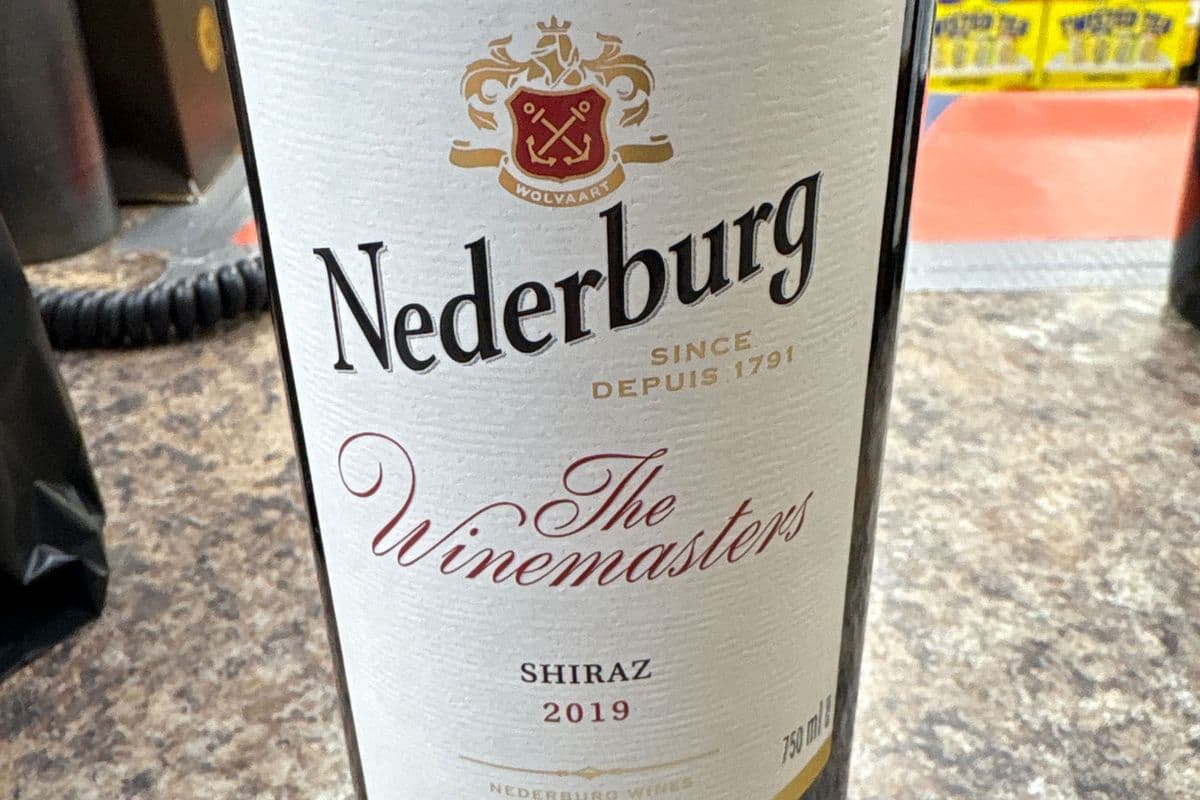 Nederburg winemaster shiraz (1 x 750ml)