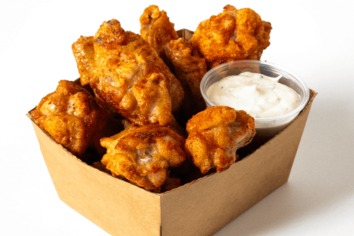 Spicy Chicken Wings (10 pcs)