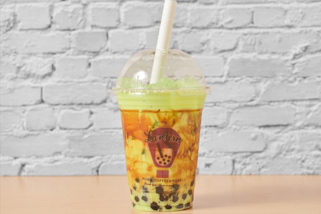 Brown Sugar Honeydew Milk Tea (350 Cal)