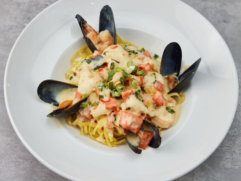 Warm Seafood Salad