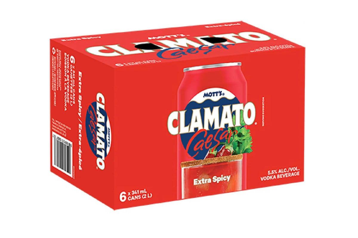 Mott’s Extra Spicy Caesar (6 x 341ml)