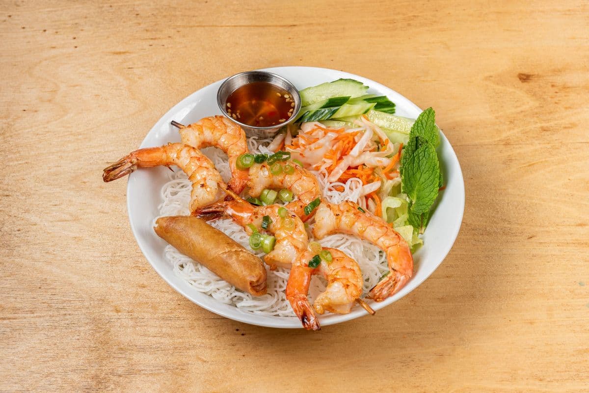 24. Bún Tôm Nướng