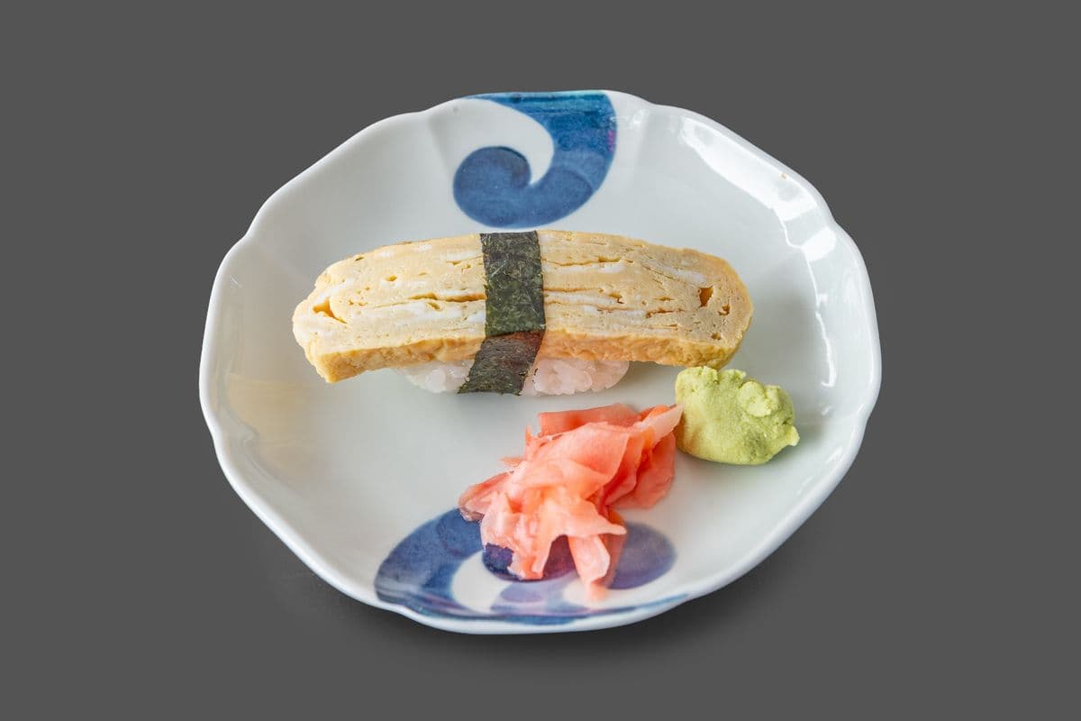 Tamago (Egg) Nigiri Sushi