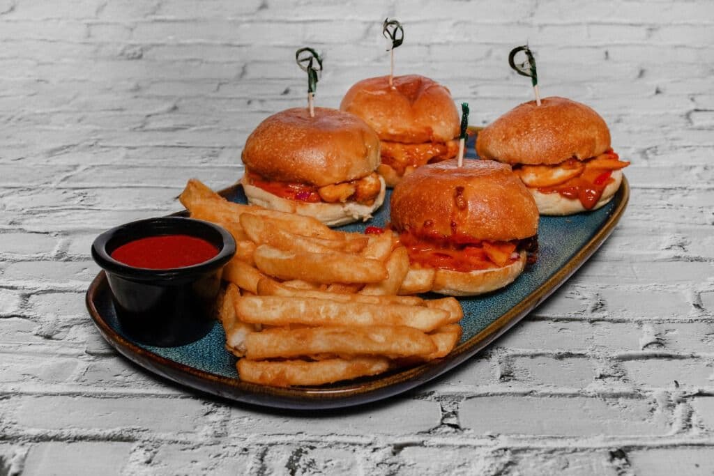Zingy Chicken Sliders