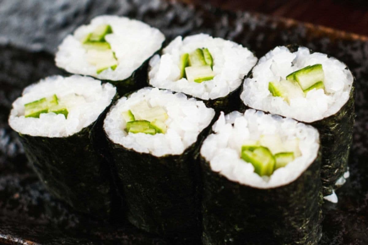 Kappa (Cucumber) Roll (6 Pieces)