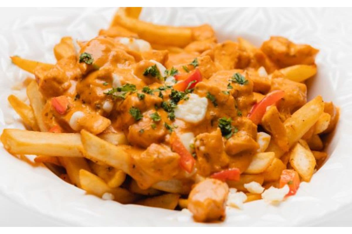 Bayside Punjab Butter Chicken Poutine
