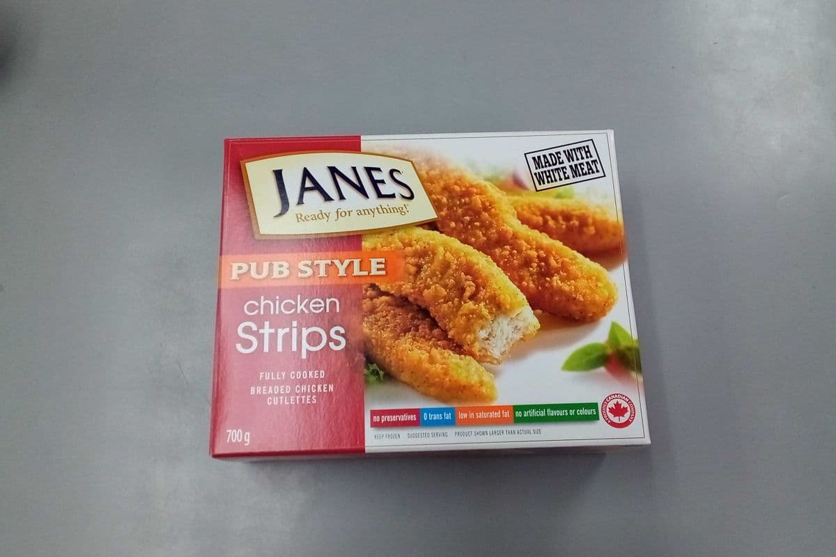 James pub style chicken strips (700g)