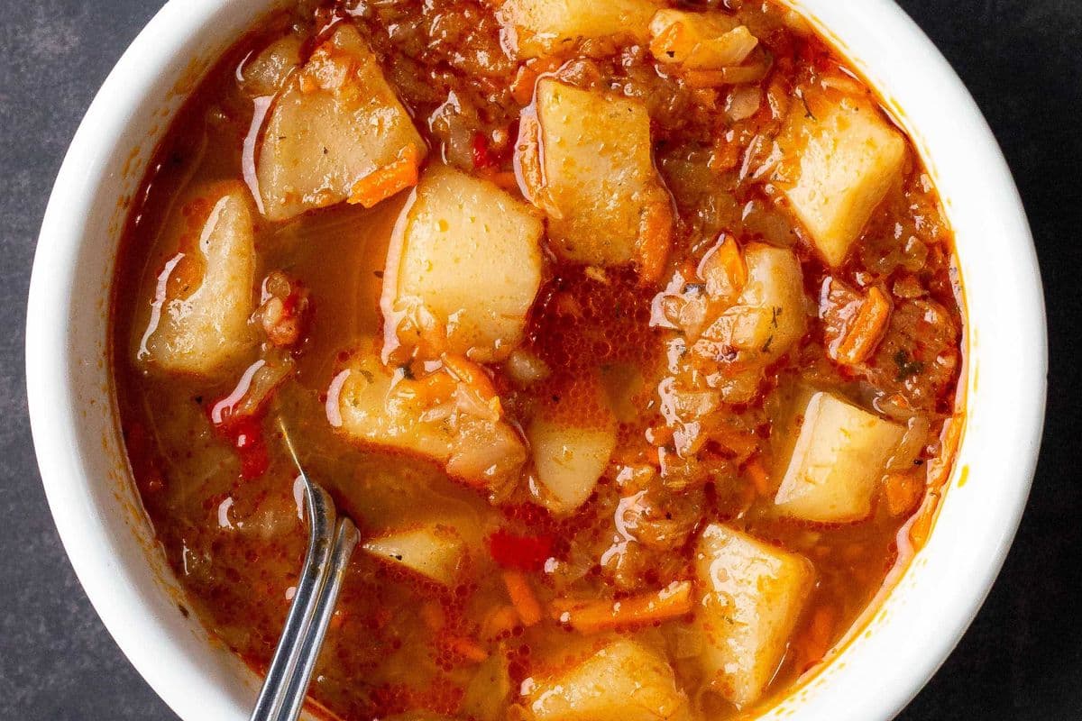 Cabbage Borscht Soup