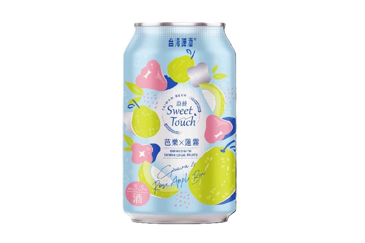 Taiwan Sweet Touch Guava & Rose Apple (330 ml Can) (1 x 330 ml)