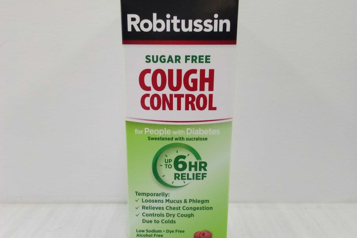 Robitussin DM Cough control for Diabetics (115ml)