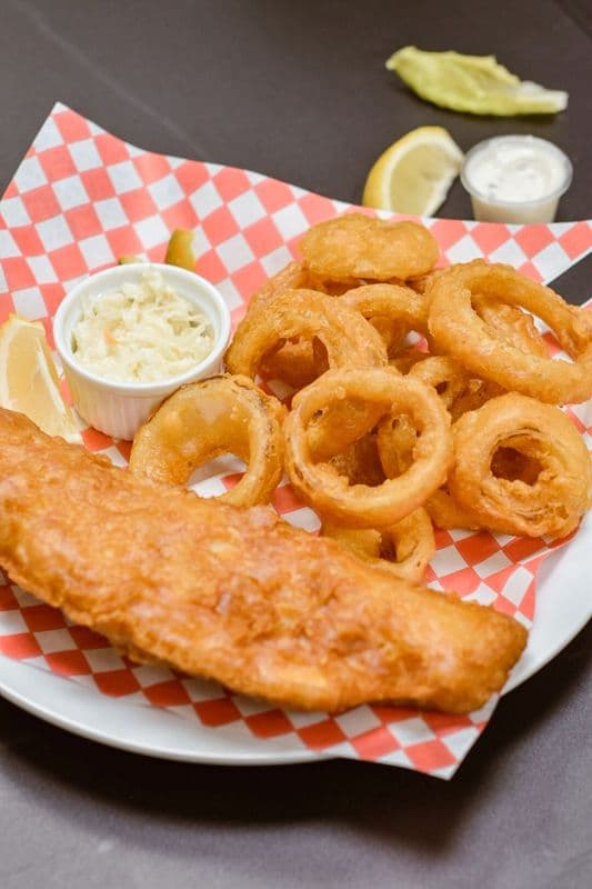 Pollock & Onion Rings