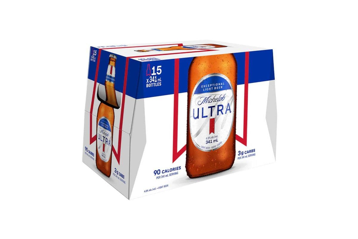Michelob Ultra (15 x 355 ml Bottle)