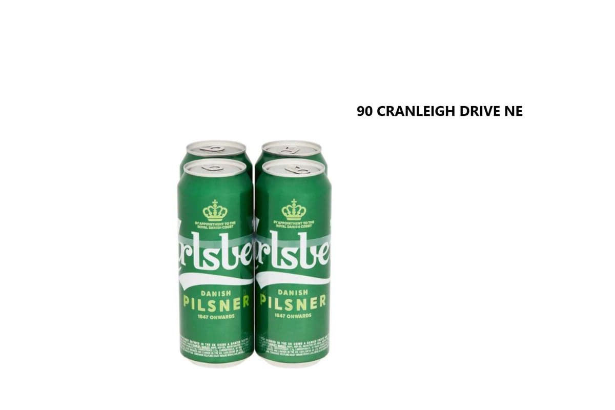 CARLSBERG PILSNER CANS (1 x 4X473ML)