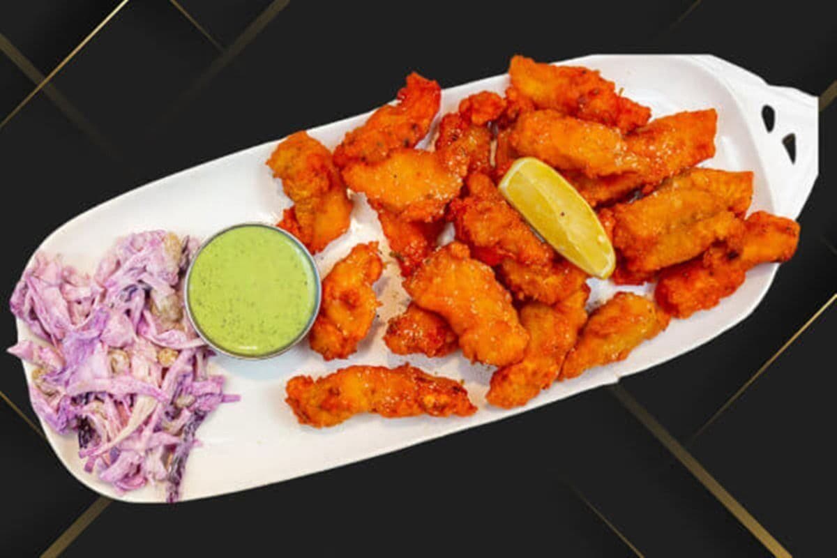 Fish Pakora & Chips