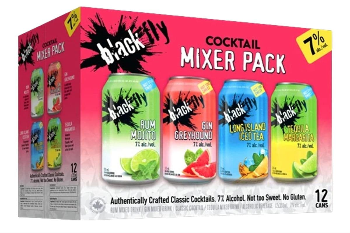 Black Fly Cocktail (12 x 355ml)