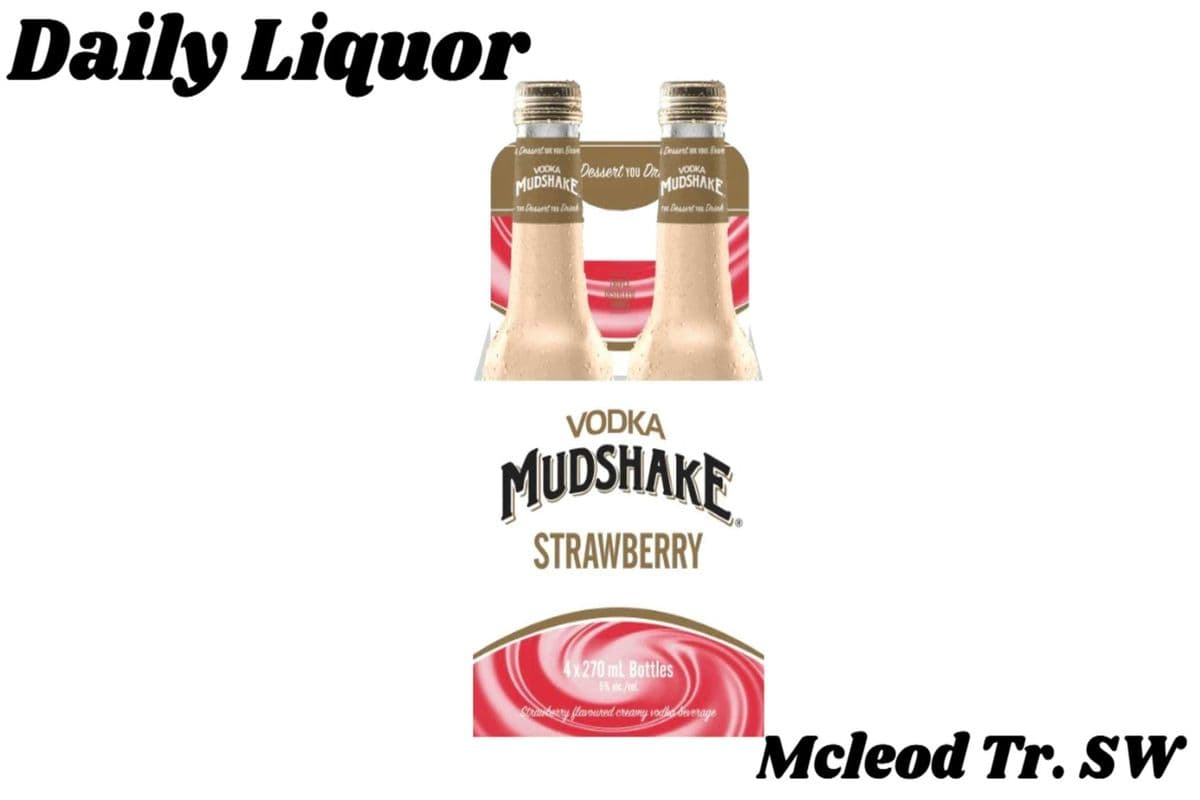 VODKA MUDSHAKE STRAWBERRY 4 BOTTLES (1 x 270ML)