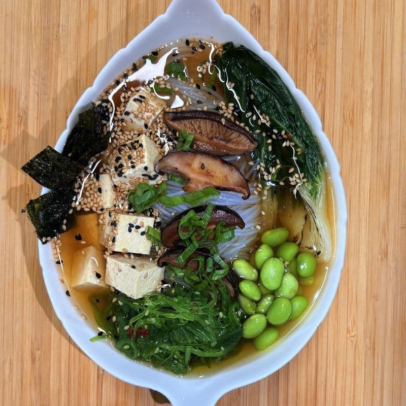 Veggie Tofu Shoyu Ramen