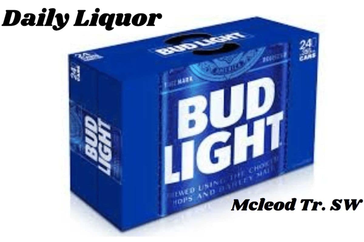 BUD LIGHT 24 CANS (1 x 24 PCKS )