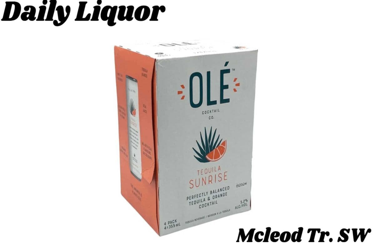 OLE TEQUILA SUNRISE 4 PKC (1 x 4 CANS)