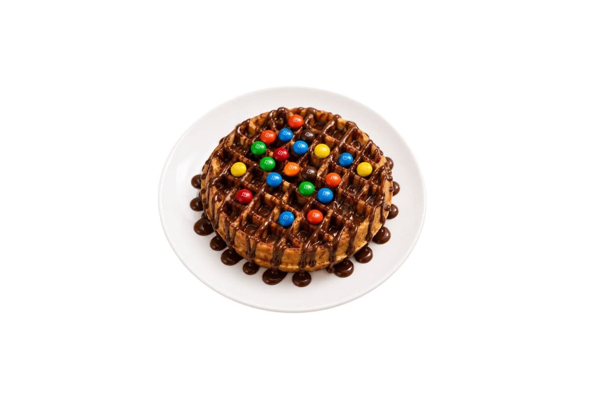 M&Ms Waffle