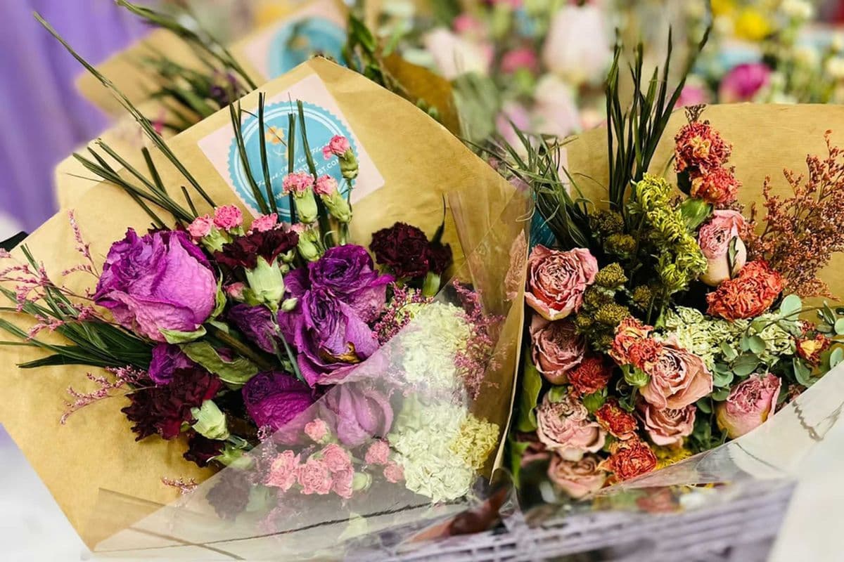 Natural Dried Floral Bouquet