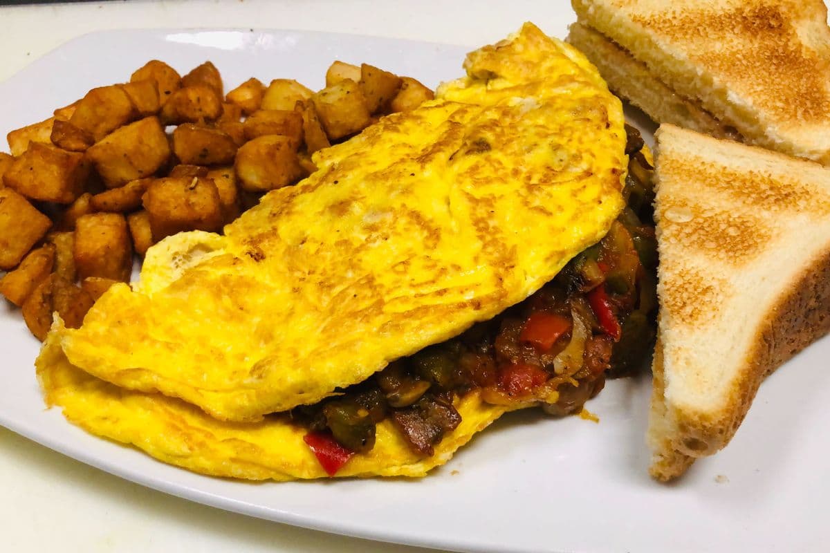 23. Golden Eggs Omelette