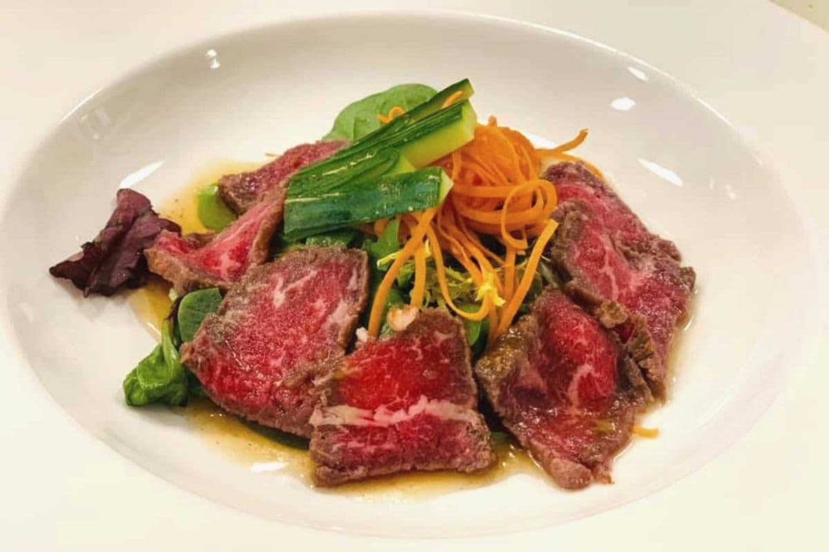 Sashimi de bœuf / Beef Sashimi