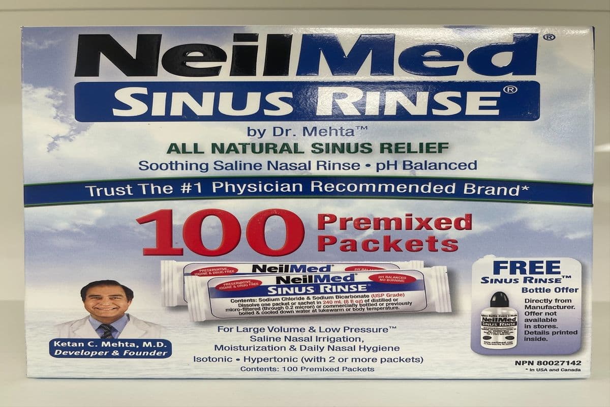 Neilmed (Sinus Rinse) (100 premixed packets)