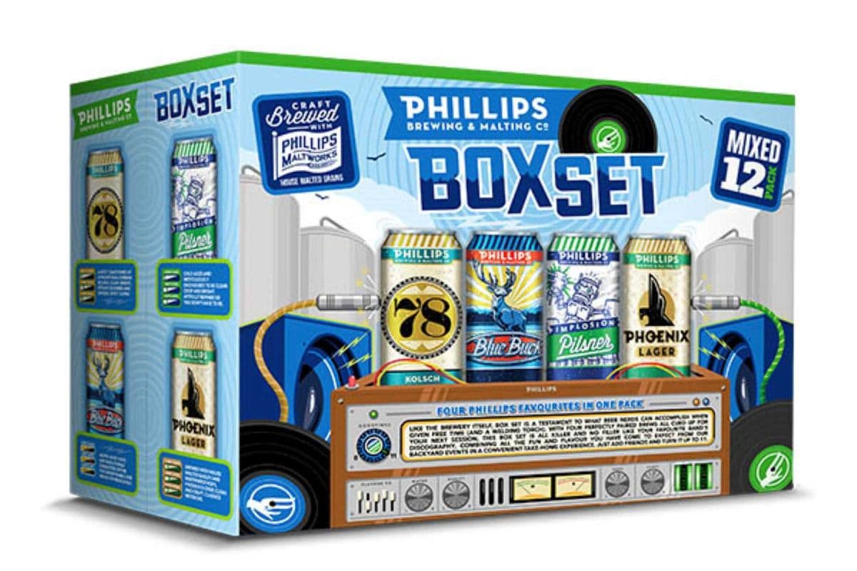 PHILLIPS BOX SET MIXED PACK CANS 12X355ML (12 x 355ML)