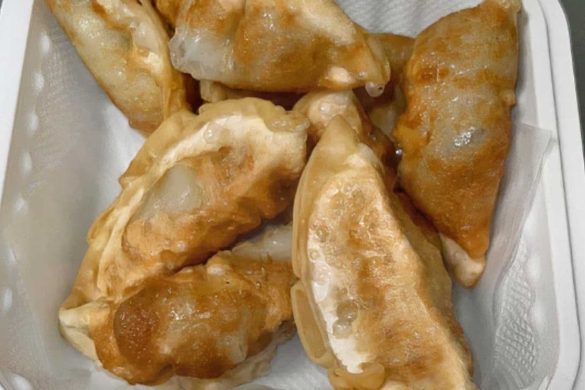 7. Deep-Fried Pork Dumplings (8 pcs)