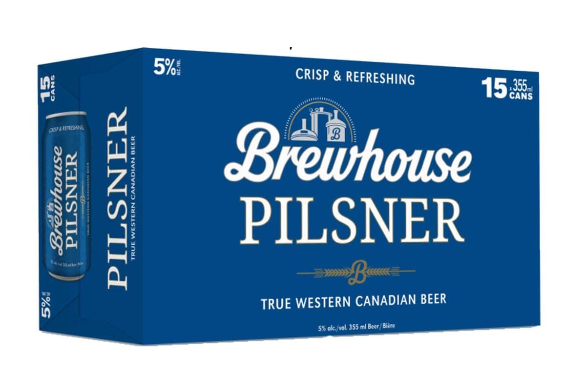 BREWHOUSE PILSNER 15 CANS (15 x 355 ML)
