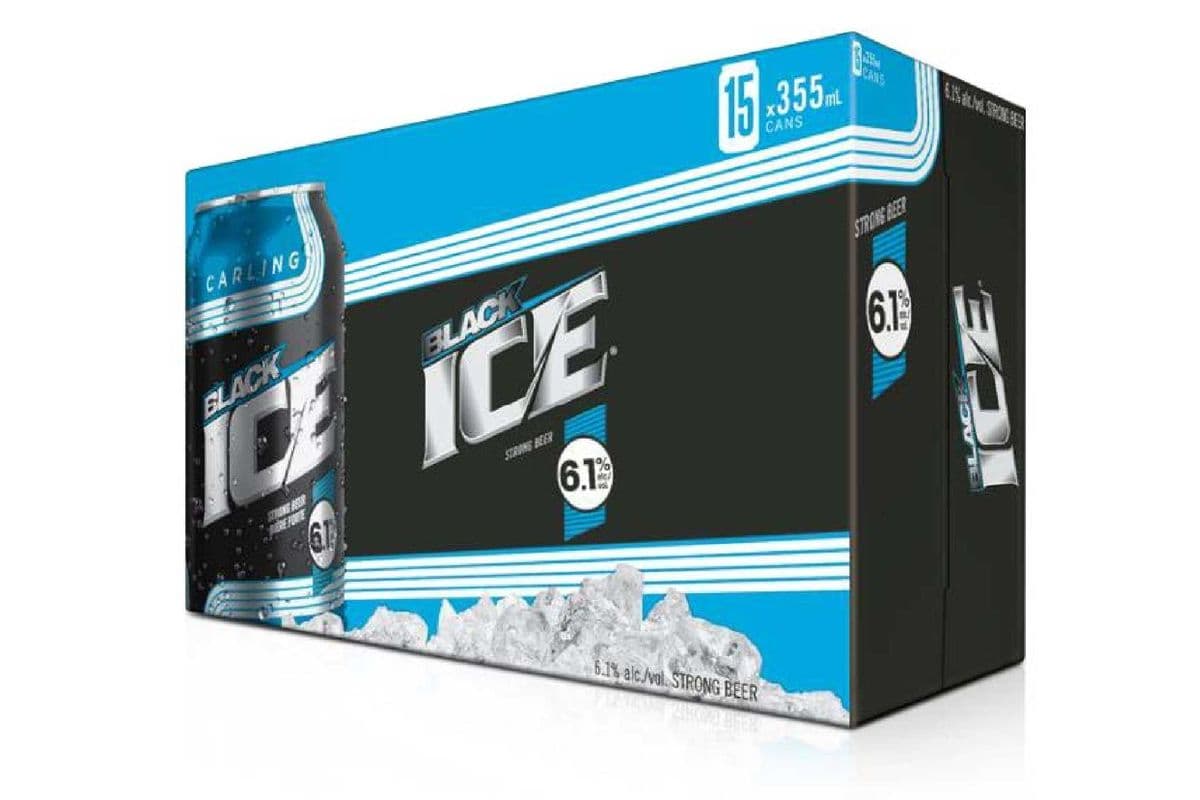 Black Ice (15 Pack Cans) (15 x 355 ml Cans)
