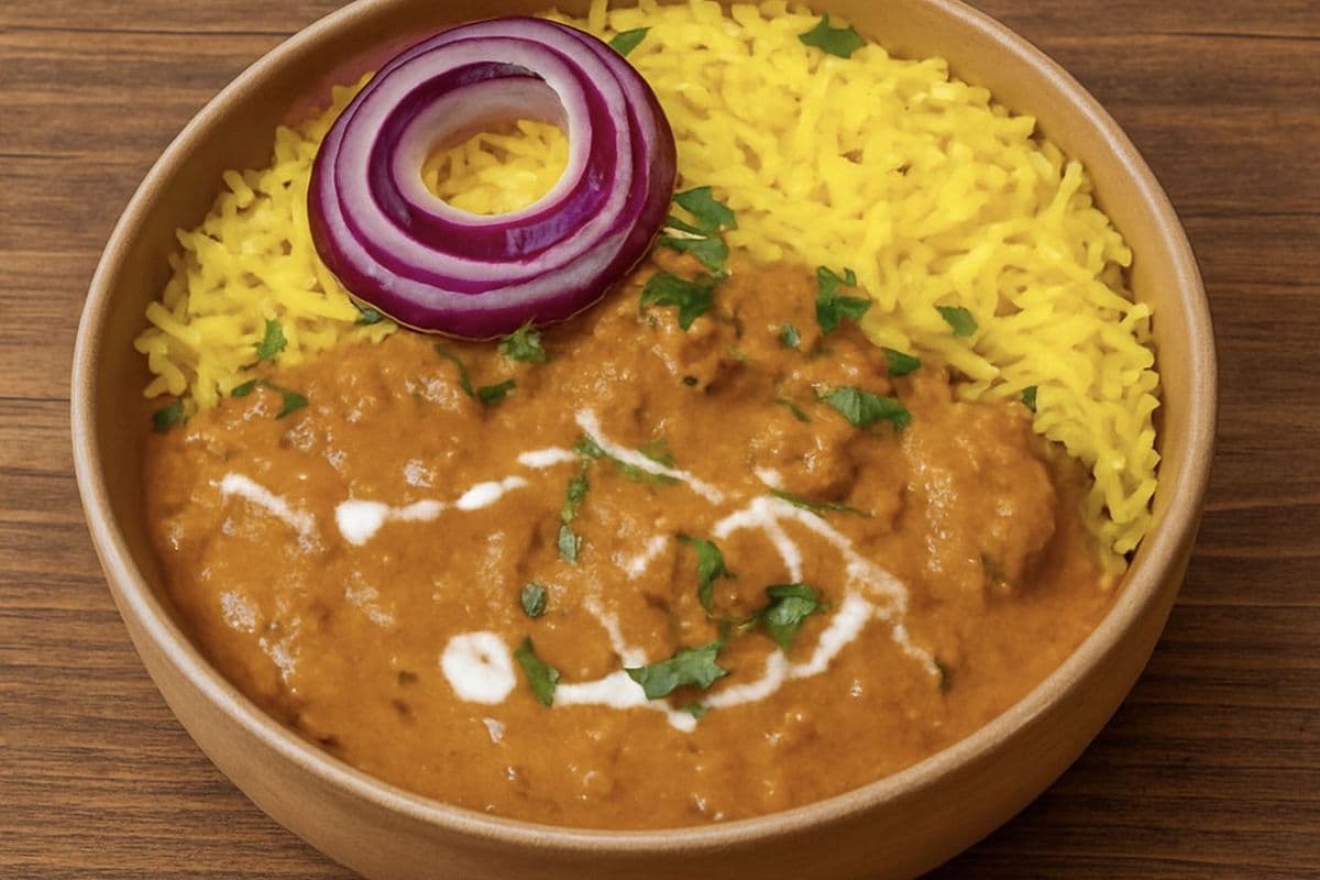 Butter Chicken and Rice