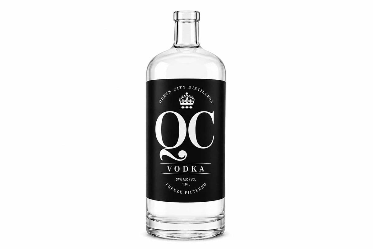 QC Vodka 1.14L (1 x 1.14L)
